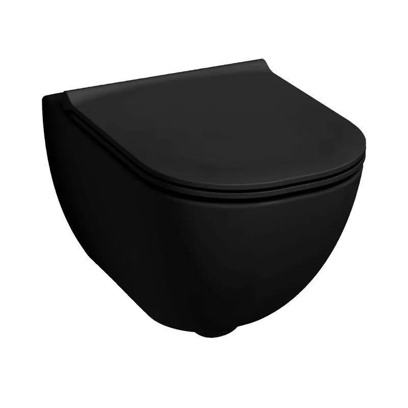 Jika Mio N rimless fali wc vortex öblítéssel, matt fekete H8217147160001Jika Olcsó