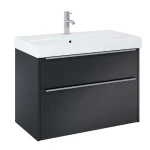 Jika Pure 80-as fürdőszobaszekrény mosdóval, matt fehér H40B2344023532Jika Kiárusítás