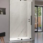Radaway Furo SL Black DWJ 120 cm balos zuhanyajtó, matt fekete 10307622-54-01L, 10110580-01-01Radaway Alacsony ár