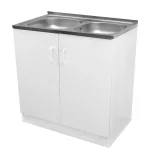 Ecorgan 80x50 cm komplett mosogató szekrény, fehér 442128NoName Ne maradj le