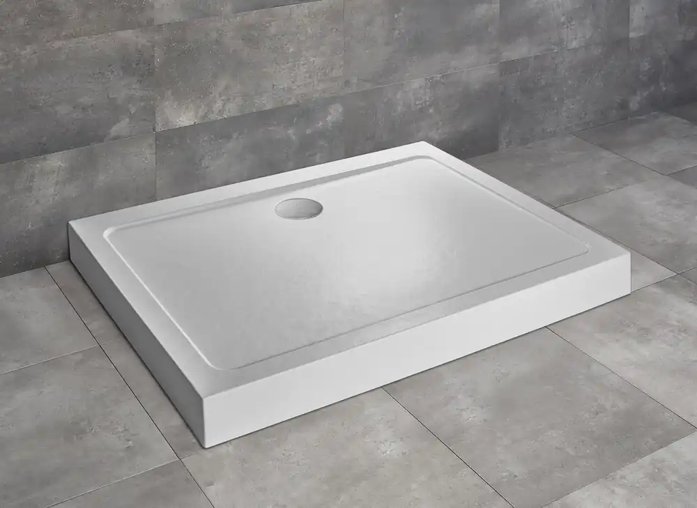 Exkluzív ajánlat Radaway Doros Stone D 110x80 cm zuhanytálca előlappal, fehér SDRD1180-05-04SRadaway