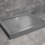 Expressz szállítás Radaway Doros Stone D 110x90 cm zuhanytálca előlappal, antracit SDRD1190-05-64SRadaway