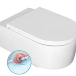 Végkiárusítás Sapho ISVEA SISTEMA A Rimless fali WC, fehér 10SL02001Sapho