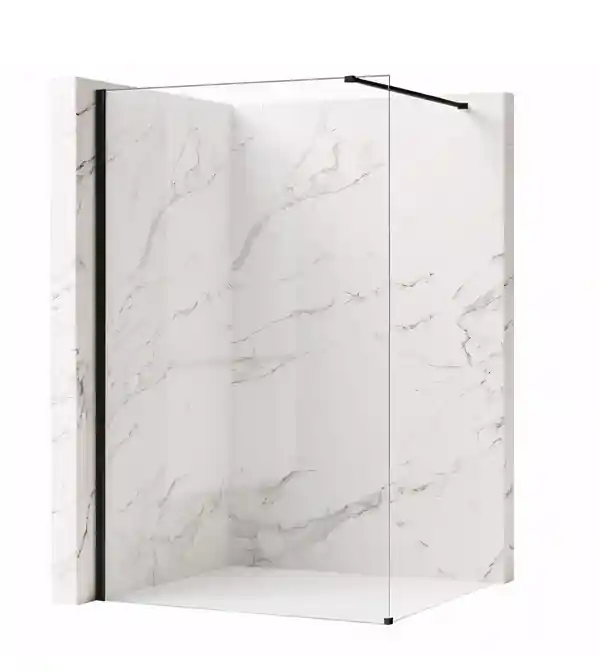 Expressz szállítás Rea Flexi walk-in zuhanyfal 100 cm, fekete KPL-K99162Rea