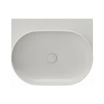 Ravak Yard 60 cm kerámia mosdó csaplyuk nélkül, Smoke Grey XJX0O060000Ravak Prémium