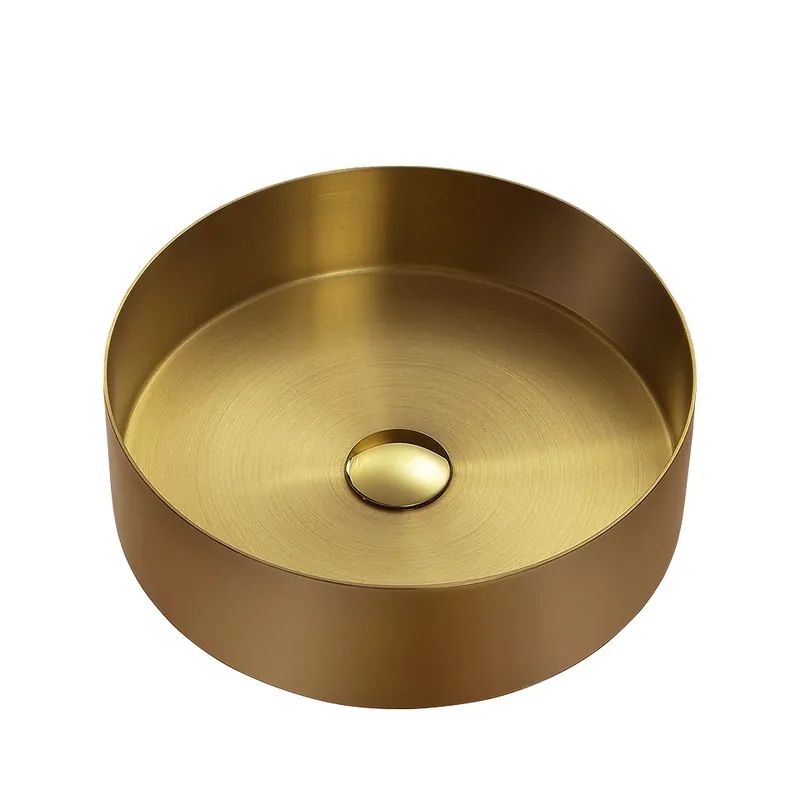 Expressz szállítás Wellis Marigold 40 cm pultra építhető mosdó, Gold WB00558Wellis