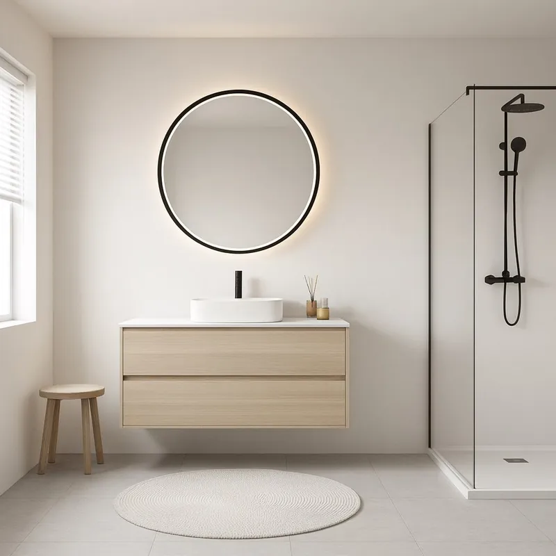 Inspiro Design Sole Smart 70 cm fürdőszobai tükör LED világítással TSO-70x70Inspiro Design Árcsökkenés