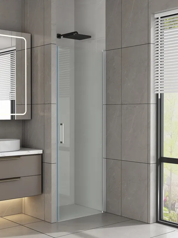 Utolsó esély Inspiro Design Portadella 80 cm nyíló zuhanyajtó, króm ZUA-80Inspiro Design