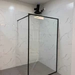 Legkelendőbb Inspiro Design Liberta 120 cm Walk-In Black zuhanyfal, fekete ZUWB-120Inspiro Design