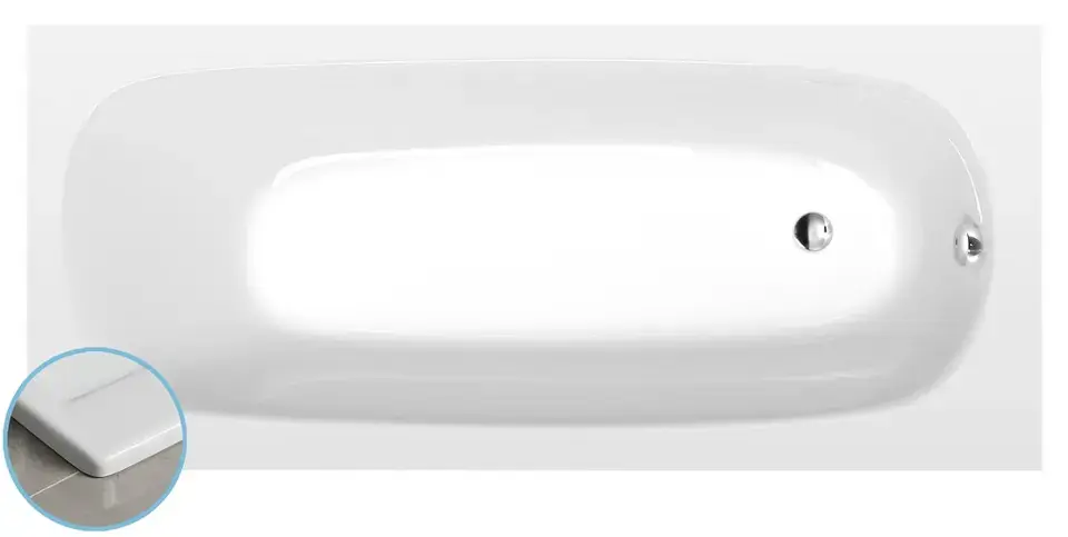 Biztonságos fizetés Polysan - Bathtubs - Fürdőkád - 26711S