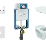 Geberit - Kombifix - Fali WC szett - 110.302.00.5 ND4 Csak ma