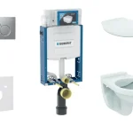 Geberit - Kombifix - Fali WC szett - 110.302.00.5 NR3 Végkiárusítás