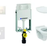 Geberit - Kombifix - Fali WC szett - 110.100.00.1 NR4 Népszerű