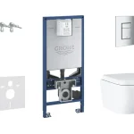 Biztonságos fizetés Grohe - Rapid SLX - Fali WC szett - 39603SET-KX