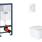 Árcsökkenés Grohe - Rapid SL - Fali WC szett - SANI11BB3129