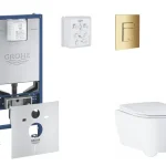Bestseller Grohe - Rapid SLX - Fali WC szett - SANI11BB4117