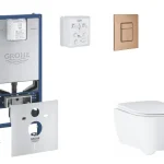 Azonnali szállítás Grohe - Rapid SLX - Fali WC szett - SANI11BB4118