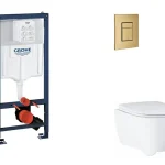 Biztonságos fizetés Grohe - Rapid SL - Fali WC szett - SANI11BB4136