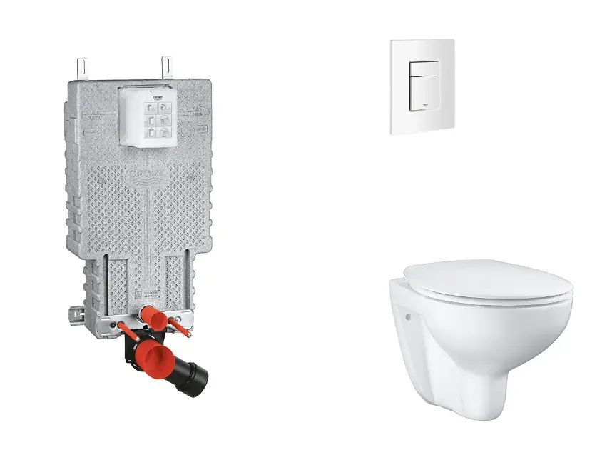 Grohe - Uniset - Fali WC szett - SANI15BB3101 Gyors kiszállítás
