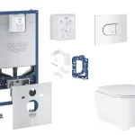 Kihagyhatatlan ajánlat Grohe - Rapid SLX - Fali WC szett - SANI11BB3144