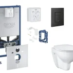 Nézd meg most Grohe - Rapid SLX - Fali WC szett - SANI11BB5125