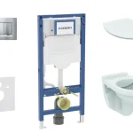 Biztonságos fizetés Geberit - Duofix - Fali WC szett - SANI11CD2106
