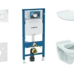 Biztonságos fizetés Geberit - Duofix - Fali WC szett - SANI11CD3124