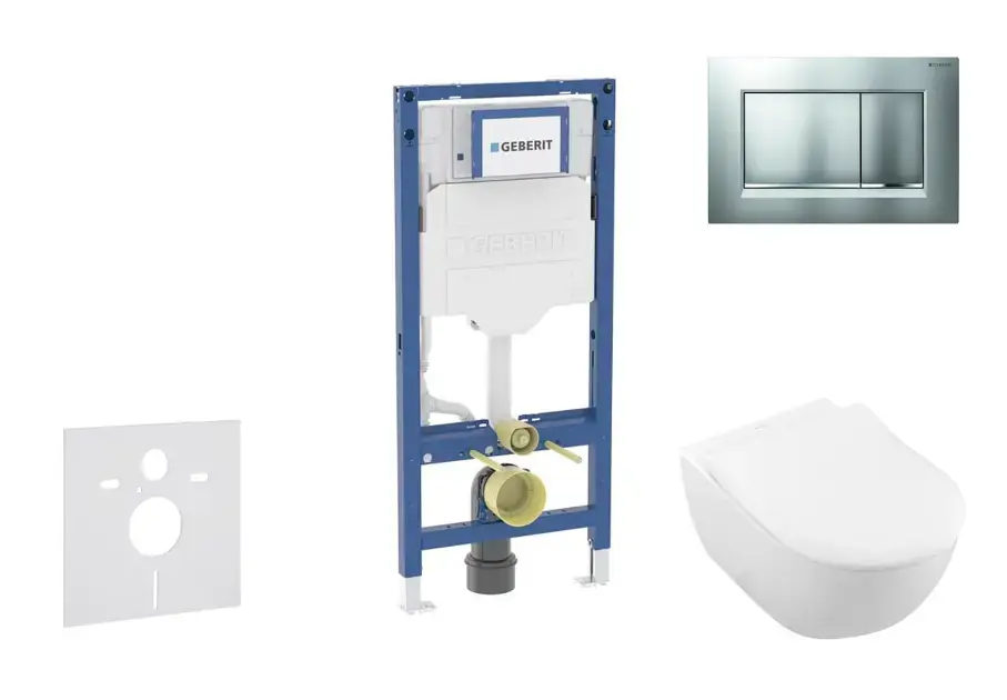 Geberit - Duofix - Fali WC szett - SANI11CK2114 Kedvezmény