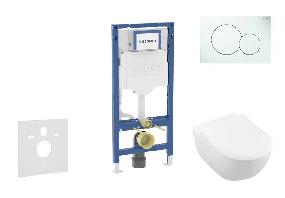 Geberit - Duofix - Fali WC szett - SANI11CK3108 Legkelendőbb