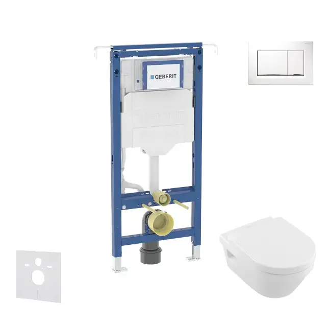 Geberit - Duofix - Fali WC szett - SANI11CK3105 Kihagyhatatlan ajánlat