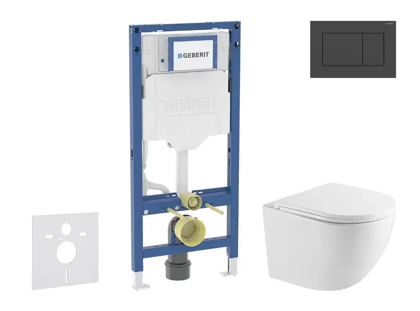Geberit - Duofix - Fali WC szett - SANI11CA5156 Biztonságos fizetés