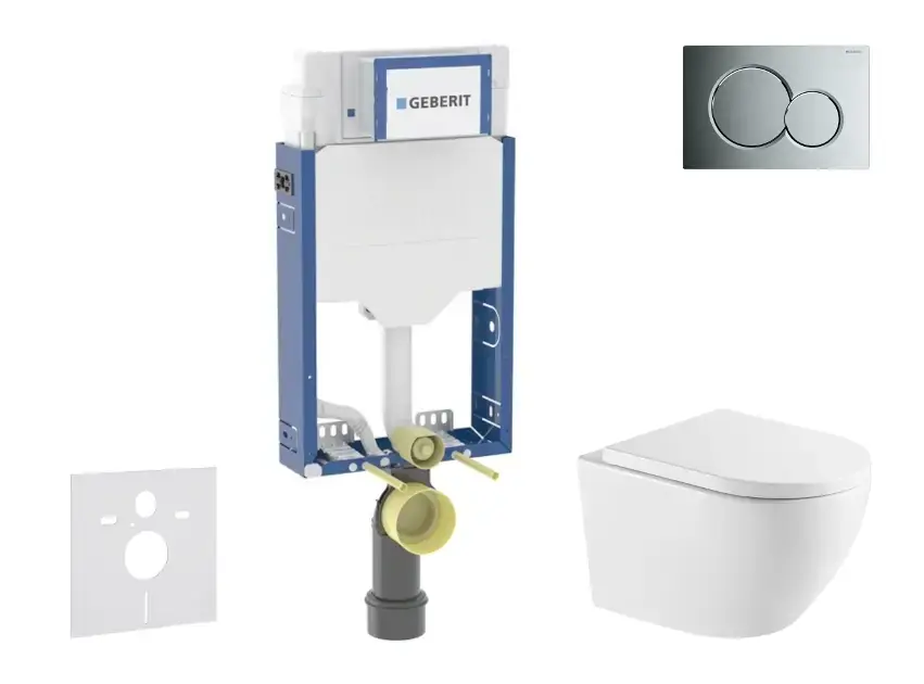 Geberit - Kombifix - Fali WC szett - SANI15CA1144 Akció