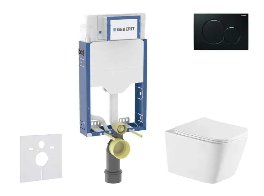 Geberit - Kombifix - Fali WC szett - SANI15CA5165 Prémium