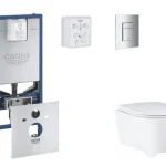 Legkelendőbb Grohe - Rapid SLX - Fali WC szett - SANI11BB2110