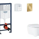 Biztonságos fizetés Grohe - Rapid SL - Fali WC szett - SANI11BB4139