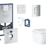 Kiárusítás Grohe - Rapid SLX - Fali WC szett - SANI11BB2128
