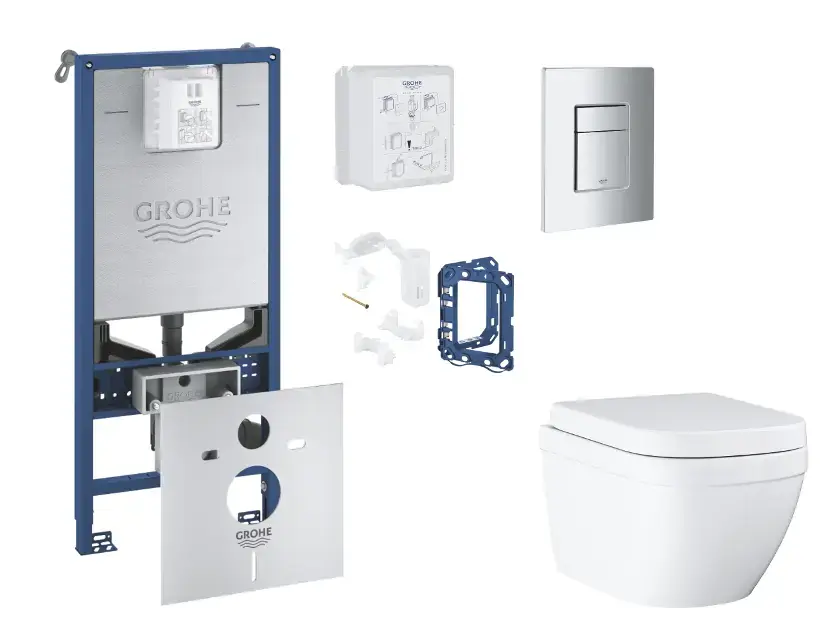 Kiárusítás Grohe - Rapid SLX - Fali WC szett - SANI11BB2128