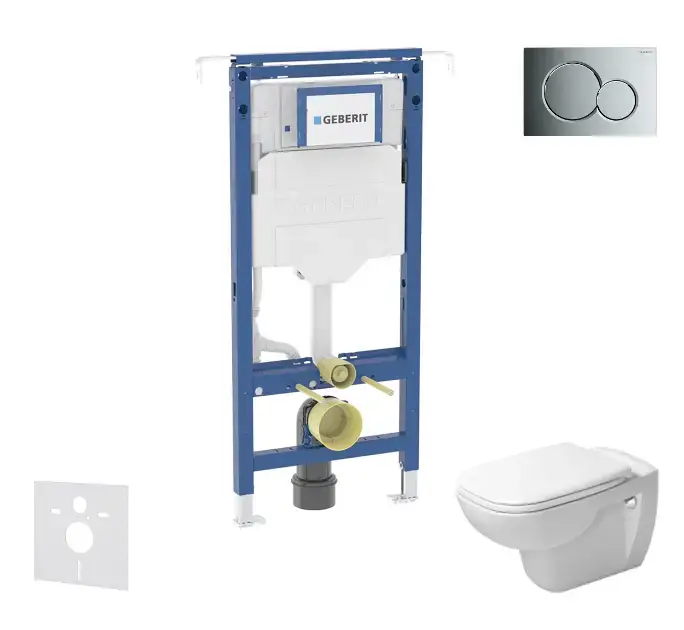 Biztonságos fizetés Geberit - Duofix - Fali WC szett - SANI11CP1100
