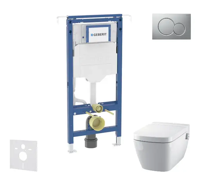 Geberit - Duofix - Fali WC szett - SANI11CT2100 Olcsóbb