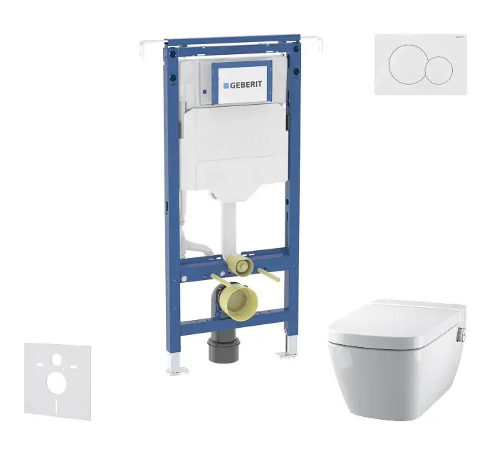 Nézd meg most Geberit - Duofix - Fali WC szett - SANI11CT3101